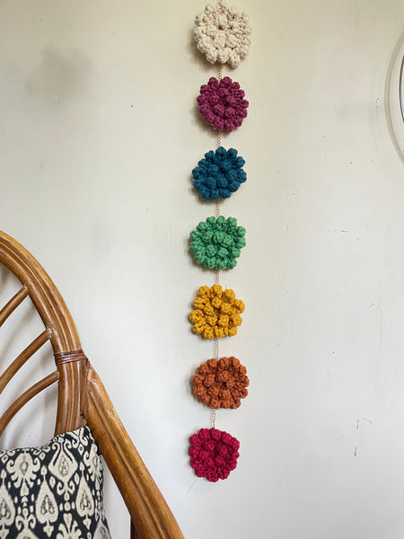 Floral Chakra Wall Hanging