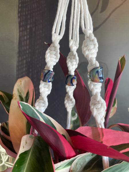 Glass Bead-Making & Macramé Plant Hanger Workshop