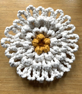 Floral Wall Decor - Medium, White