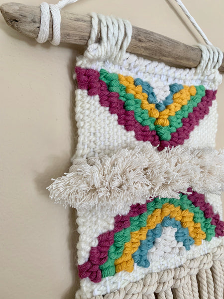 “Steely” Woven Wall Hanging