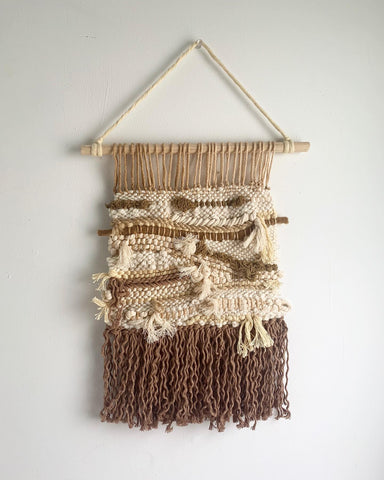 Textured Woven Wall Hanging