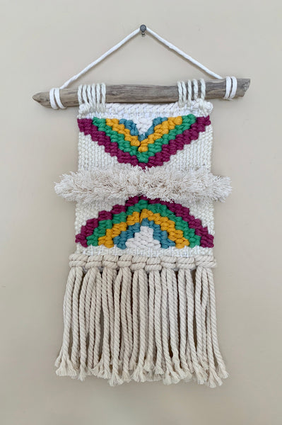 “Steely” Woven Wall Hanging