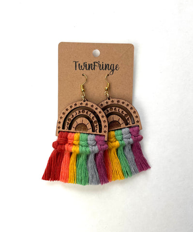 Rainbow Celestial Earrings