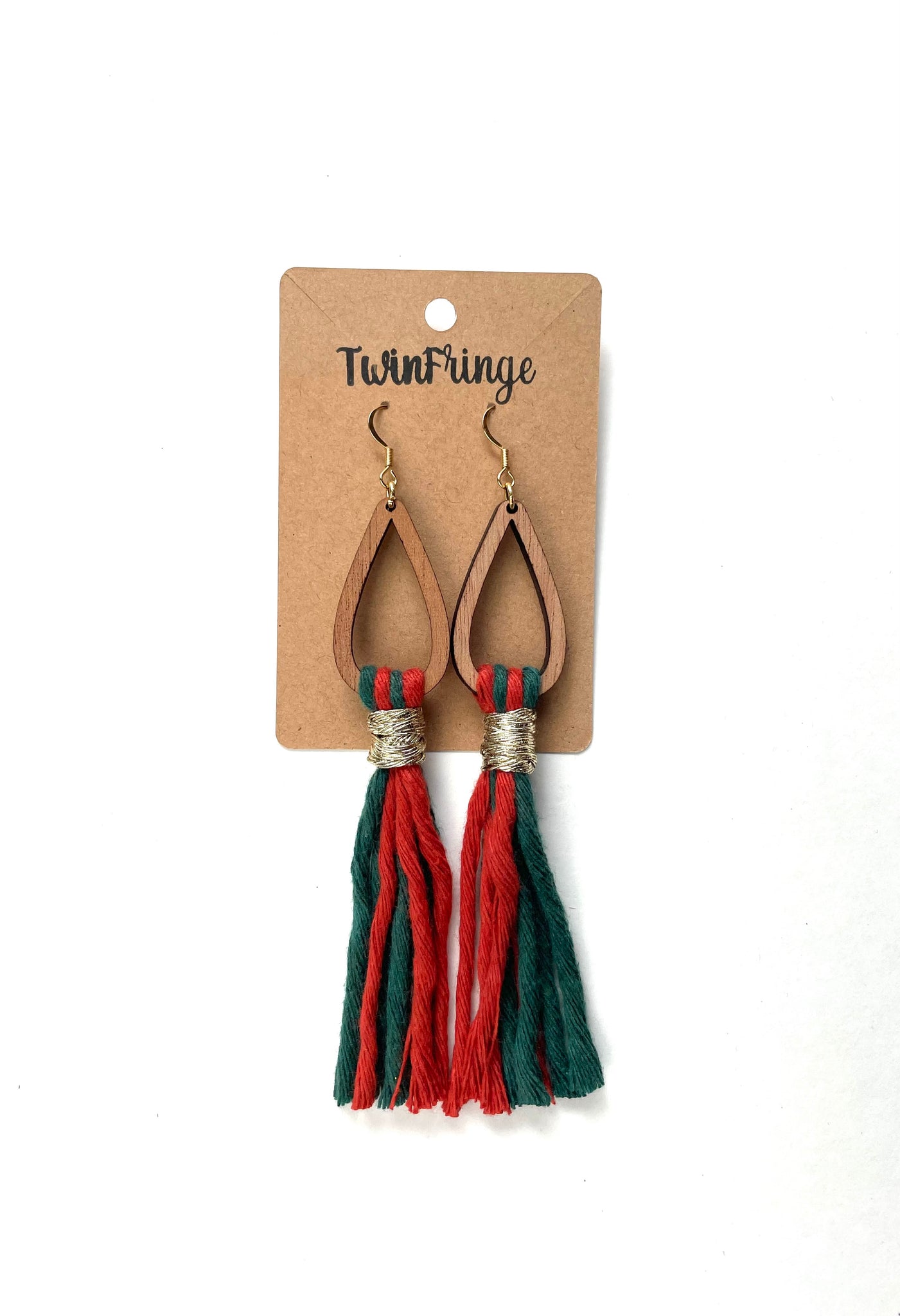Holiday Tear Drop Earrings