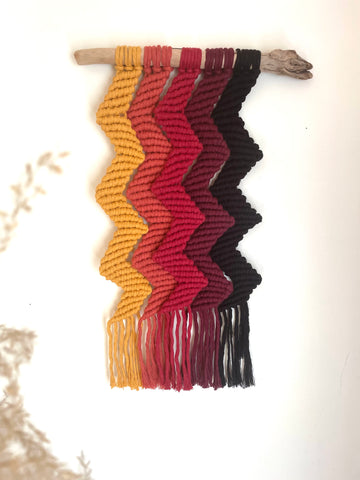 Zig Zag Wall Hanging